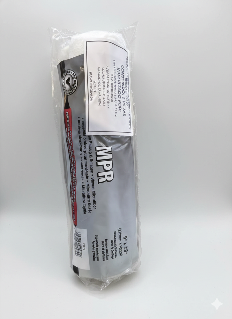 Rodillo 9 X3/8" Ec