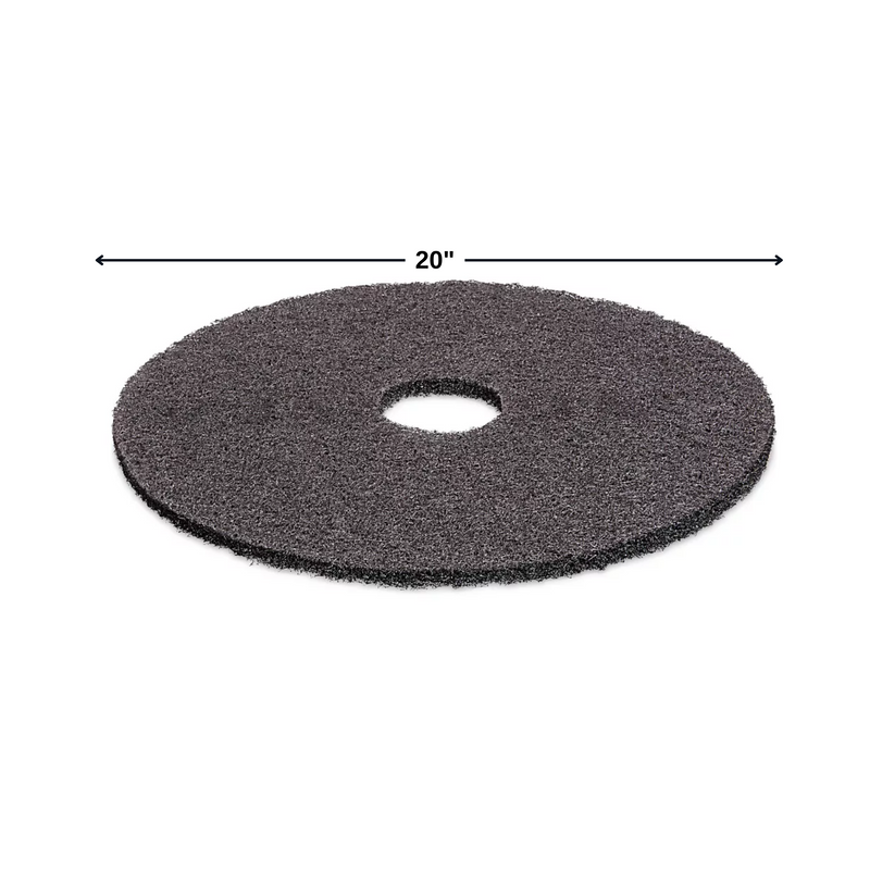 Disco pulidor de fibra negra 20"