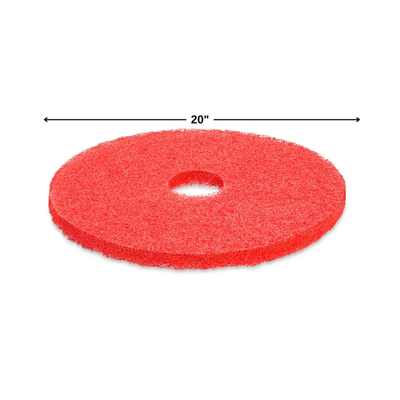 Disco pulidor de fibra rojo